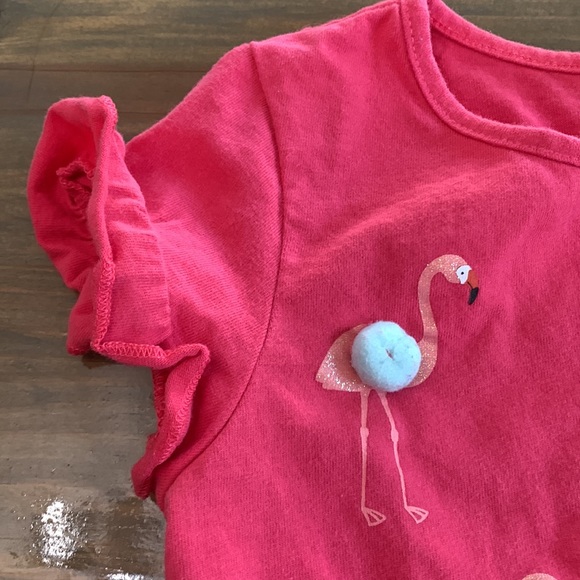 Adventure Wear Flamingo Shirt. Size 6. - Picture 3 of 3